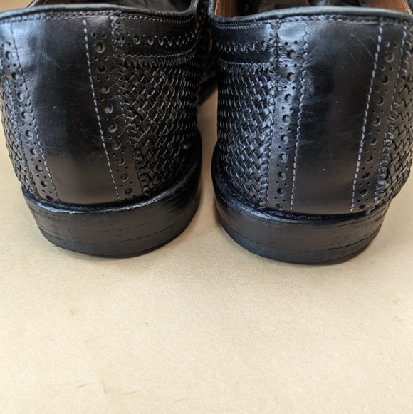 Allen Edmonds Shreveport Plain Toe Derby Leather Dress Shoes Black Size 17D main image 7